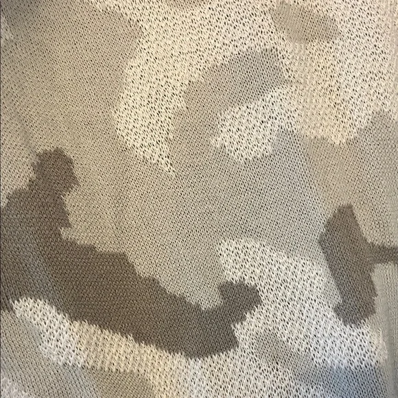 Camo Open Front Cardigan - Picture 2 of 5